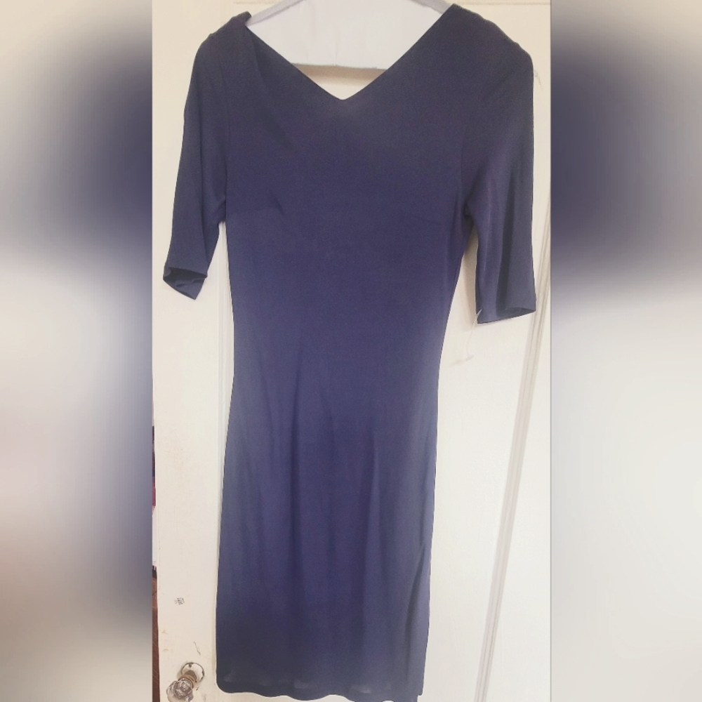 Versace Jeans Couture Mini Dress - Navy- Size 44 US 6-8